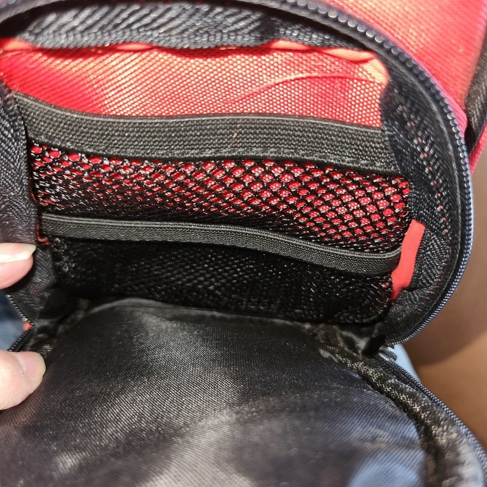 Nintendo 3DS‎ DSi Lite Backpack Carrying Case Red - Used & Cleaned